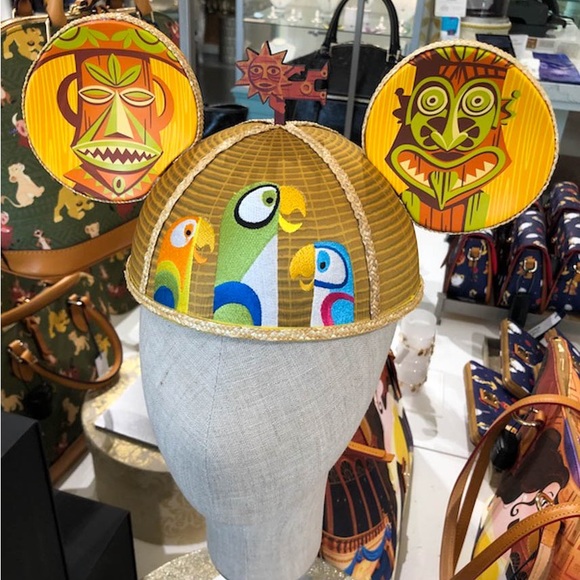 SEALED IN BOX- Disney Designer Collection Enchanted Tiki Room Ears by Shag - Picture 2 of 4